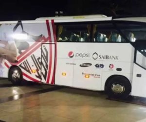 القبض على المتهمين بإلقاء حجارة على أتوبيس نادي الزمالك