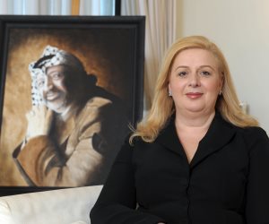 أرملة ياسر عرفات توجه التحية للرئيس السيسي لموقفه الشجاع من القضية الفلسطينية