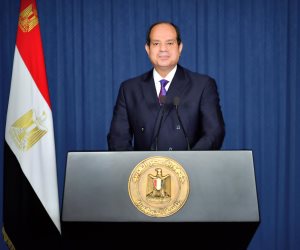 الرئيس السيسي: مصر عازمة على دعم الليبيين لتخليص بلدهم من التنظيمات الإرهابية