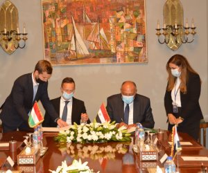 وزير الخارجية المجرى يؤكد اهتمام بلاده بشراء الغاز المصرى فى شرق المتوسط