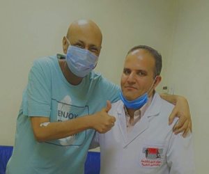 جمال يوسف يبكي فرحا لشفائه من سرطان البلعوم (القصة كاملة)
