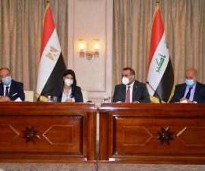 وزيرة التعاون الدولي تعقد جلسة مباحثات ثنائية مع نائب رئيس الوزراء العراقى
