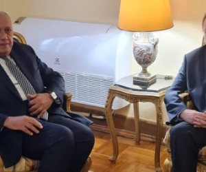 وزير الخارجية يبحث مع بوجدانوف التنسيق المشترك فى مجال مكافحة الإرهاب