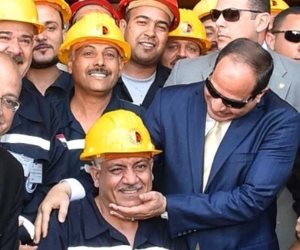 وصفهم بالركيزة الأساسية لبناء الوطن.. هكذا انتصر الرئيس السيسي لحقوق عمال مصر