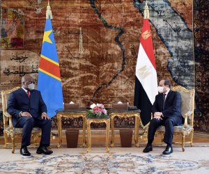 نص كلمة الرئيس السيسى بالمؤتمر الصحفى المشترك مع نظيره الكونغولى بالاتحادية