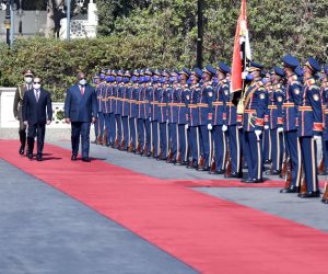 صور.. الرئاسة: الرئيس السيسى ونظيره الكونغولى بحثا تعزيز العلاقات بمختلف المجالات