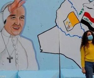 سر انتشار صور سلفي مع البابا فرنسيس في العراق