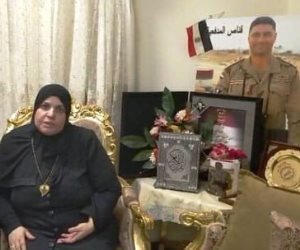 بالتزامن مع عيد الأم.. والدة الشهيد محمد صلاح تحتفل بذكراه.. ووشقيقه: البطل سحق التكفيريين