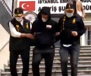 شاهد لحظة القبض على سارق حقيبة مصطفى محمد في اسطنبول