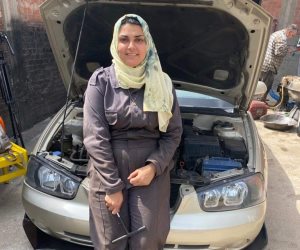 أول ميكانيكية بالدقهلية لـ"صوت الأمة": نفسي أكون صاحبة أكبر ورشة لصيانة السيارات في مصر