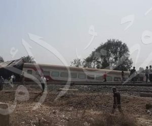السكة الحديد تكشف تفاصيل حادث قطار طوخ: جار معرفة الأسباب