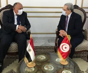 وزير الخارجية يصل تونس لتسليم رسالة السيسي للرئيس قيس سعيد حول سد النهضة