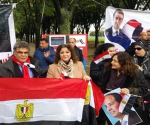 دايما رافع رأس مصر".. الجالية المصرية في إيطاليا تشيد بمبادرة الرئيس السيسي لإعمار غزة