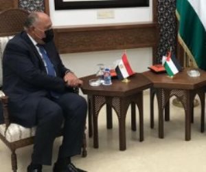 وزير الخارجية يؤكد لأبو مازن مواصلة القاهرة مساعيها لإحياء مسار السلام