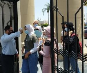 رفع حالة الطوارئ في جامعة عين شمس.. كمامة وكحول وكشف حراري
