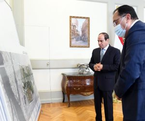 الرئيس السيسى يوجه بالبدء الفورى فى تنفيذ مشروع حديقة تلال الفسطاط.. صور