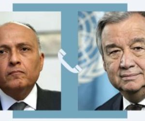وزير الخارجية لـ «أمين الأمم المتحدة»: نرفض الإجراءات الأحادية المتصلة بملء سد النهضة
