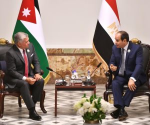 الرئيس السيسي يؤكد تضامن مصر الكامل ودعمها للأردن وقيادته
