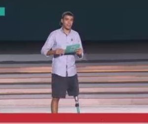 ياسين الزغبى لـ الرئيس السيسى: "بشكرك يا ريس لأنك غيرت حياتى"