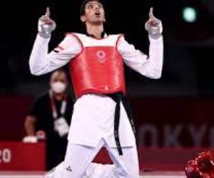 سيف عيسي يحصد برونزية التايكوندو ويهدي مصر ثانى ميدالية فى أولمبياد طوكيو