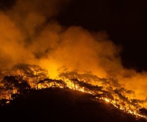 السلطات في كندا تأمر بإخلاء مدينة هاي ريفر بأكملها بسبب حرائق الغابات