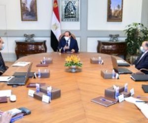 الرئيس السيسى يوجه بصياغة مخطط لرفع كفاءة المحاور الرئيسية الرابطة بالقاهرة