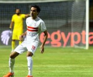 أيمن حفني يسجل أول هدف مع الزمالك فى مرمى البنك الأهلى (فيديو)