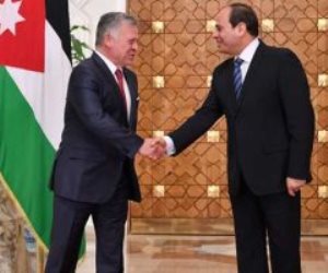 الرئيس السيسي يشيد بالعلاقات الأخوية المتينة بين مصر والأردن