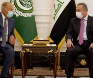 أبو الغيط يلتقى رئيس الوزراء العراقى.. ويؤكد دعم الجامعة العربية لبغداد
