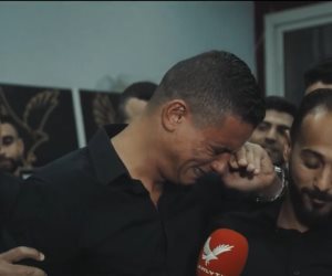بالدموع .. سعد سمير يودع زملائه بالأهلي قبل الانتقال لنادى فيوتشر إف سى 
