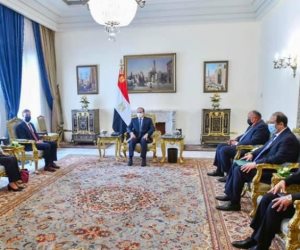 الرئيس السيسي لمستشار الأمن القومي الأمريكي: مصر لن تقبل الإضرار بمصالحها المائية أو المساس بها