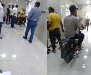 بعد تداول الصور .. القبض على قائد الدراجة البخارية وصديقه داخل قسم الاستقبال بمستشفى السويس