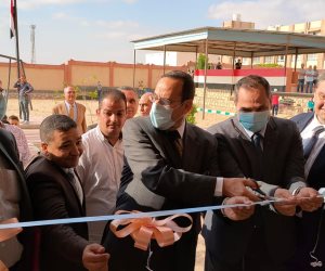محافظ شمال سيناء يتابع انتظام الدراسة ويفتتح إنشاءات تعليمية جديدة بتكلفة 13.5 مليون جنيه (صور)