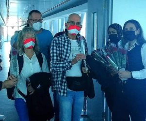 مطار الغردقة يستقبل أول رحلة للخطوط النمساوية بعد توقفها بسبب كورونا ..صور