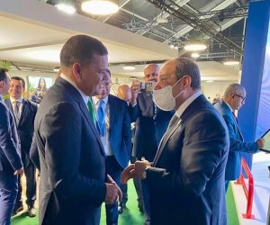 خلال قمة المناخ.. الرئيس السيسي يلتقي رئيس الحكومة الليبية في جلاسجو