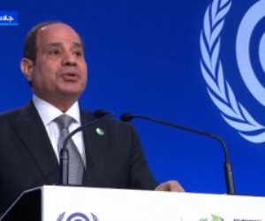 الرئيس السيسي: مصر تعمل على التحول للنقل النظيف وترشيد استخدام المياه