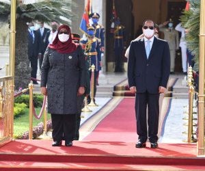 رئيسة تنزانيا: ما حدث في مصر من تقدم درس ملهم لنا
