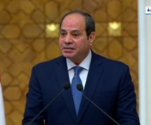 الرئيس السيسى: موقف مصر ثابت فى التوصل لاتفاق ملزم بشأن سد النهضة