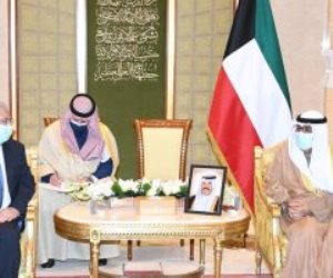 السفير المصرى الجديد لدى الكويت يُقدم أوراق اعتماده لولى العهد