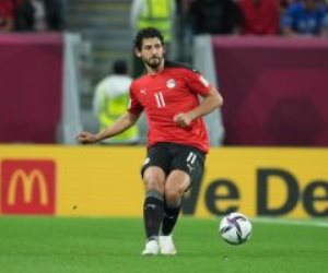 أحمد حجازى يهدد مرمى منتخب تونس عقب 35 دقيقة
