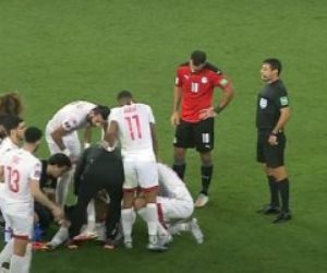 "الفار" ينقذ مصر من إحتساب ضربة جزاء أمام تونس فى نصف نهائى كأس العرب.. فيديو