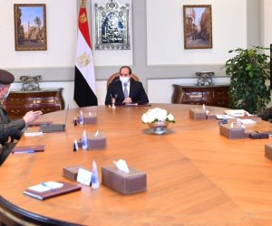 الرئيس السيسي يتابع جهود الدولة لتعظيم القيمة المضافة لمعادن الرمال السوداء
