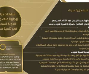 أرض الفيروز «صفحات مهمة في كتاب الإنجازات».. تنمية سيناء بداية الجمهورية الجديدة