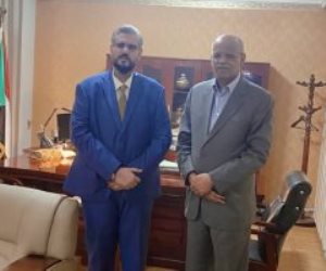 مندوب ليبيا بالجامعة العربية يبحث مع نظيره السودانى العلاقات الثنائية