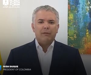 عبر المنصة الافتراضية لمنتدى الشباب.. رئيس كولومبيا يدعو لجعل الشباب ركيزة السياسات العامة لحماية مستقبل الإنسانية
