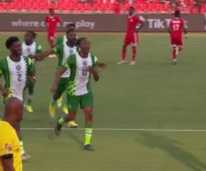منتخب نيجيريا يهز شباك السودان بعد 3 دقائق بالهدف الأول