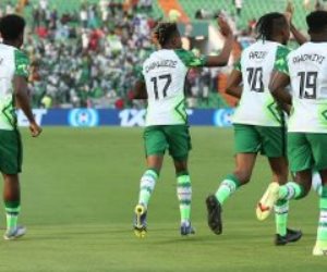منتخب نيجيريا يضيف الهدف الثالث ضد السودان بالدقيقة 46
