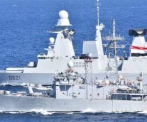 القوات البحرية المصرية والفرنسية تنفذان تدريبا بحريا عابرا بنطاق الأسطول الجنوبى