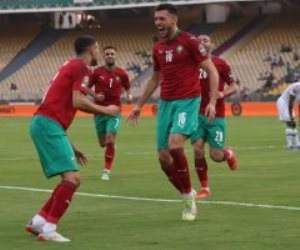 فى الدقيقة 74 من المباراة .. سفيان بوفال يتعادل لمنتخب المغرب بركلة جزاء أمام الجابون