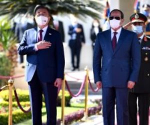 رئيس كوريا الجنوبية: مصر مصدرًا للحضارة ودولة مركزية ساهمت فى ترسيخ السلام والاستقرار بالشرق الأوسط